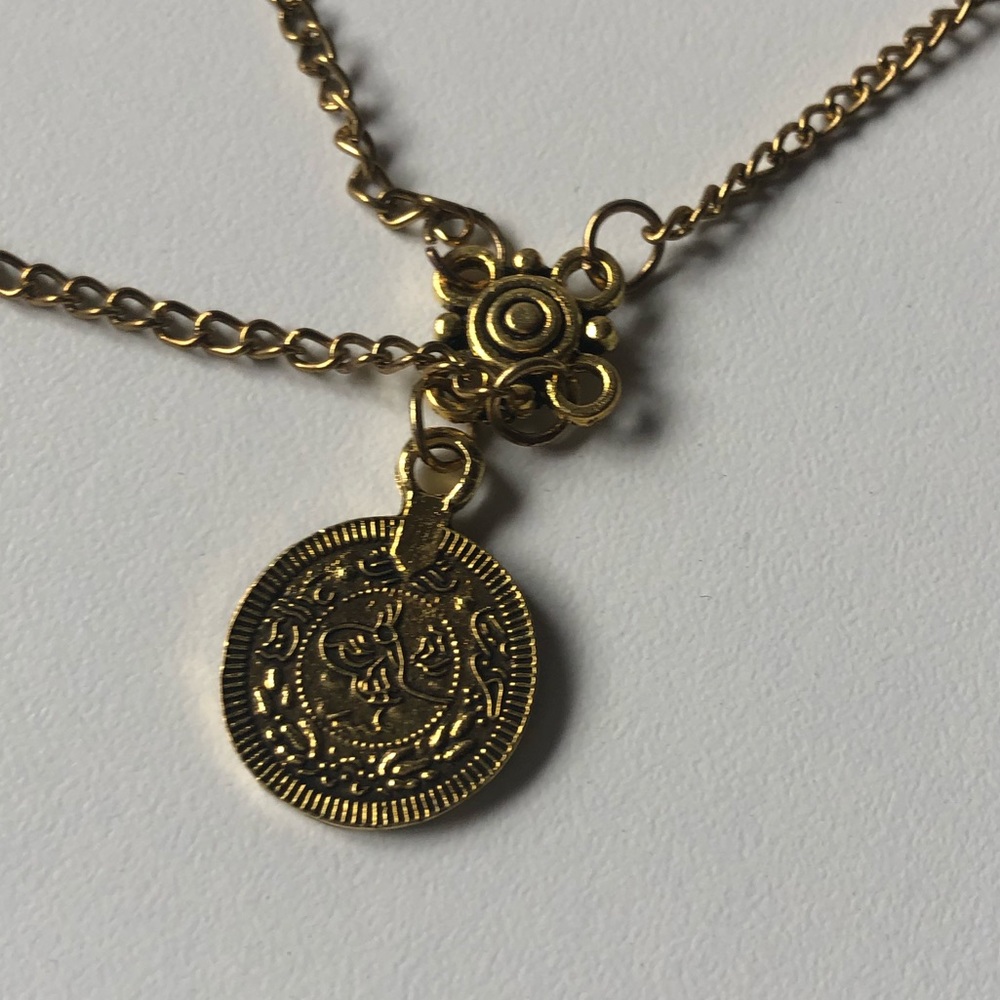 ❣️ Boho Gypsy Dainty Leg Chain Body Jewelry - Picture 4 of 6